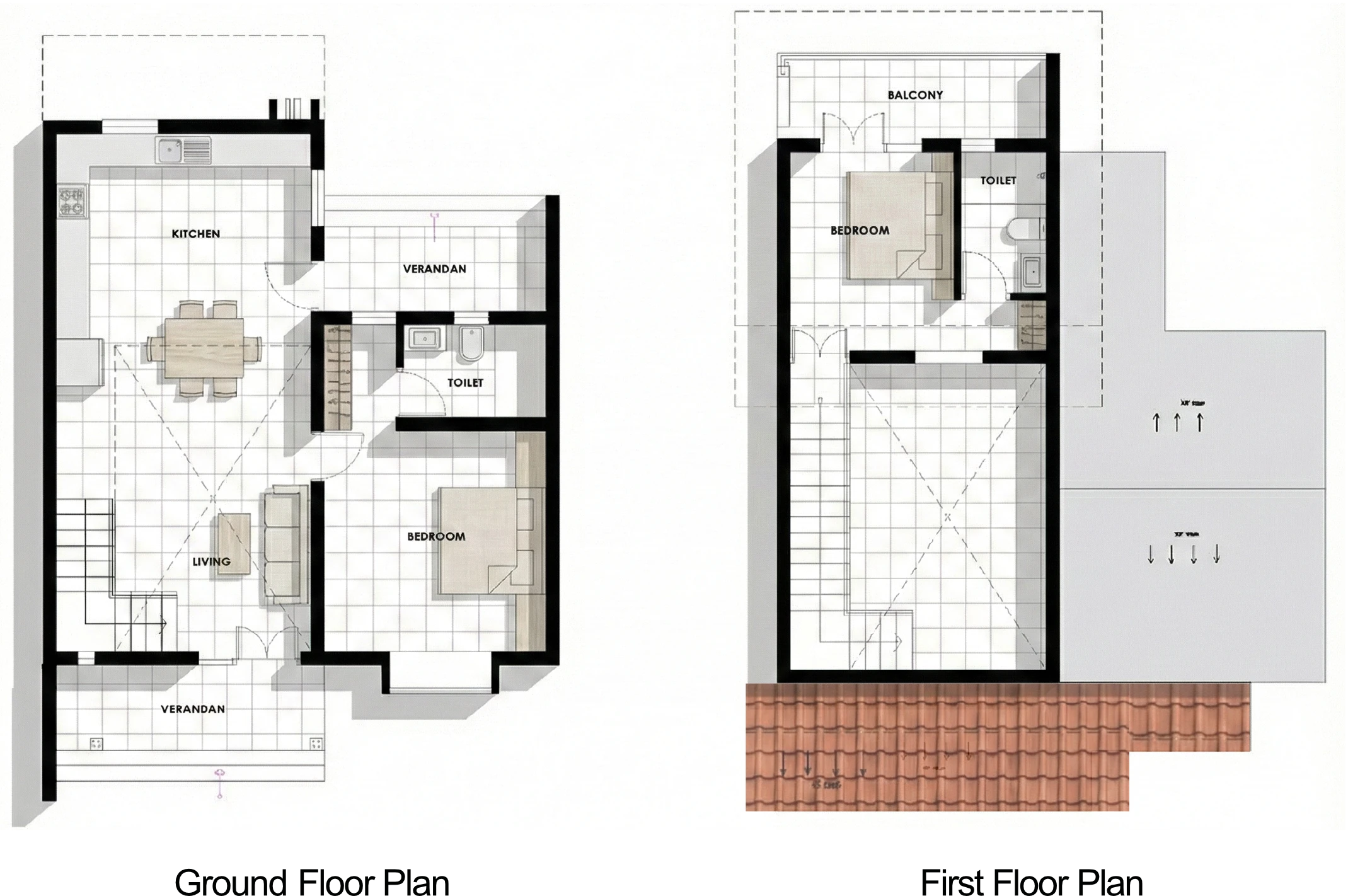Type B With Balcony