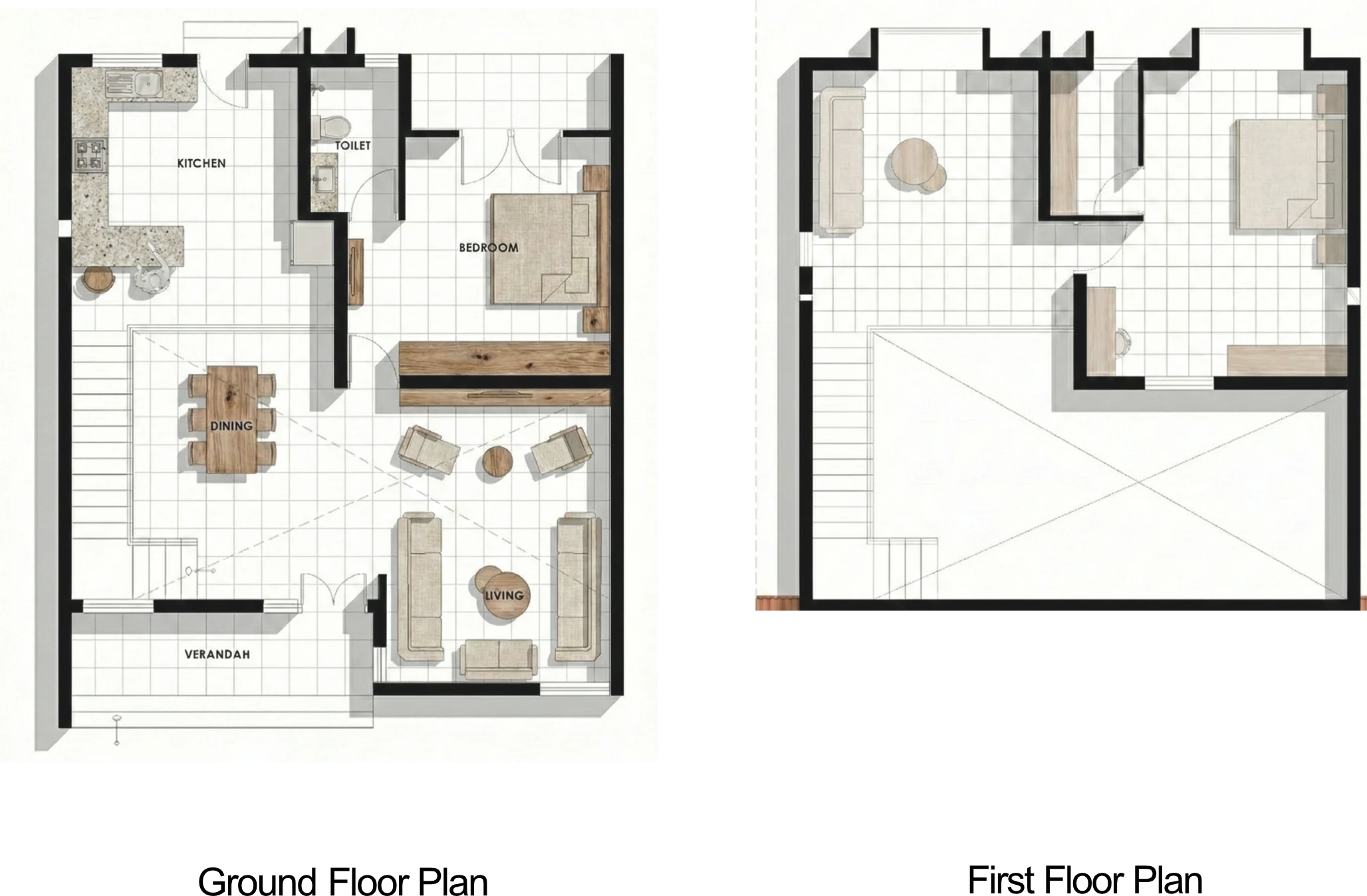 Home Type F Floor Plan